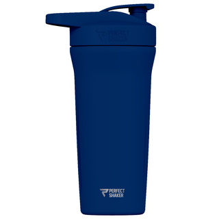 Blue ACTIV stainless steel shaker cup, 27oz #color_blue