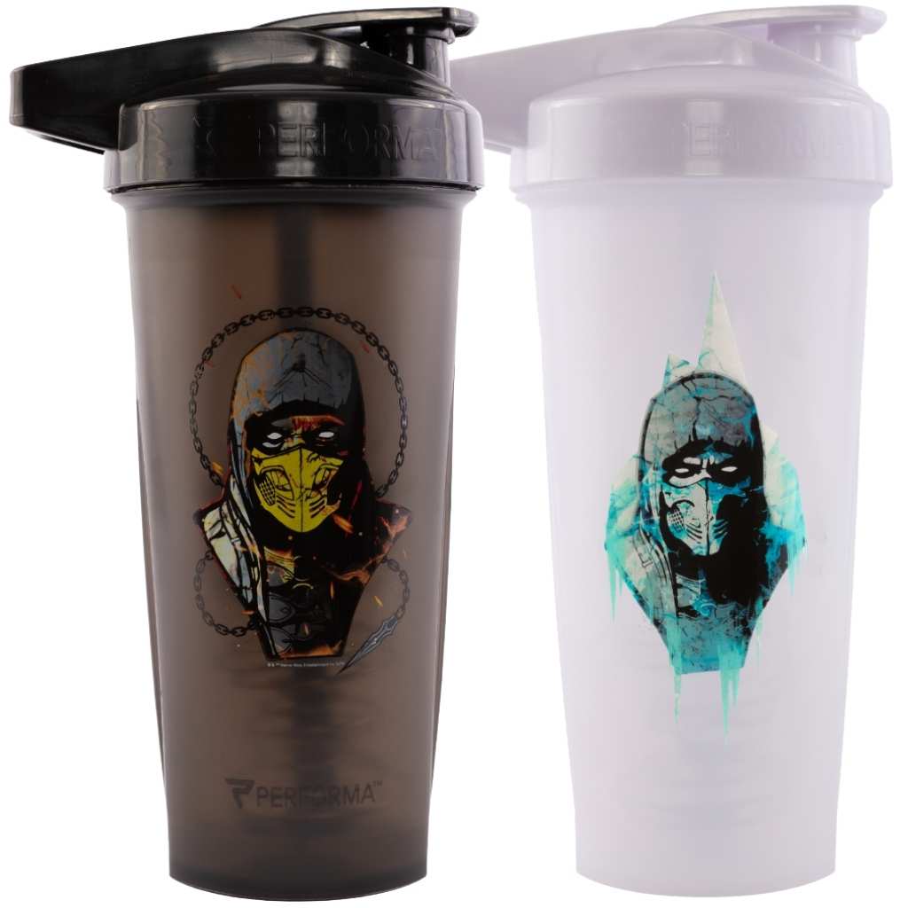 BUNDLE 2 PACK, ACTIV Shaker Cups, 28oz, Mortal Kombat, Scorpion vs. Su –  PerfectShaker™