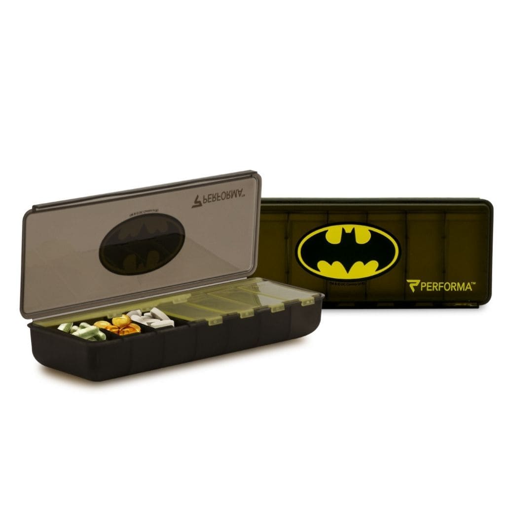 7 Day Pill Container, DC Comics: Batman, Black, Performa USA