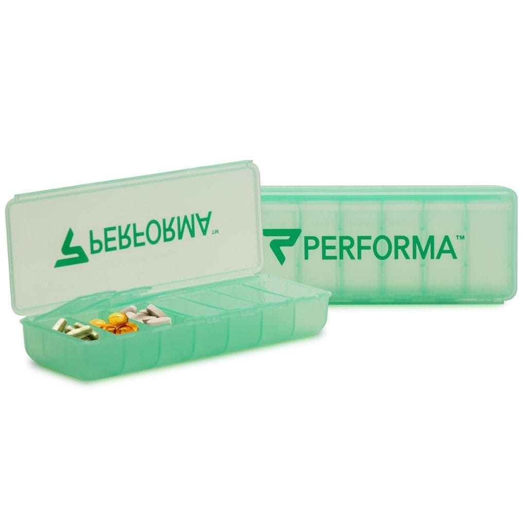 7 Day Pill Container, Mint, Performa USA