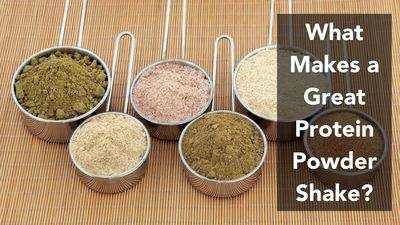 What makes a great protein shake?