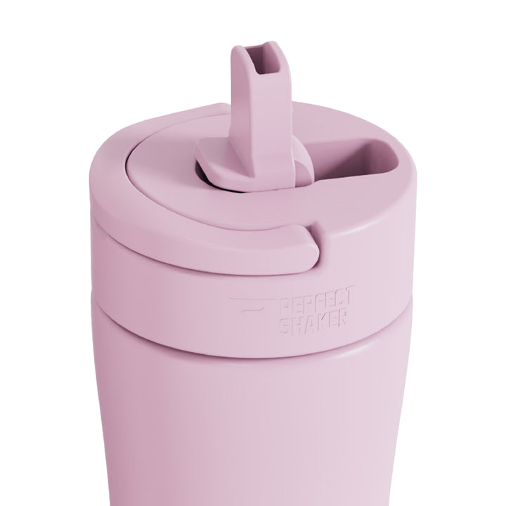 LUMA Stainless Steel Shaker Cup with Straw, 22oz