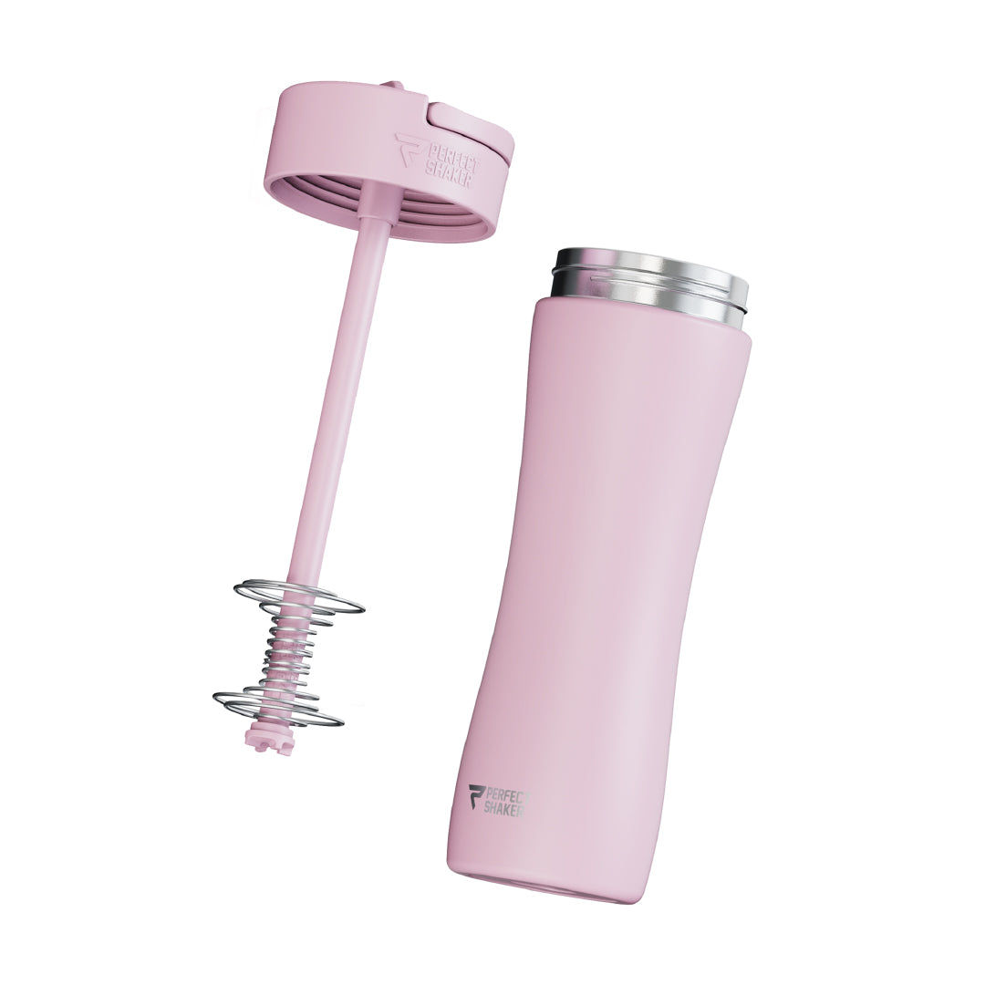 LUMA Stainless Steel Shaker Cup with Straw, 22oz