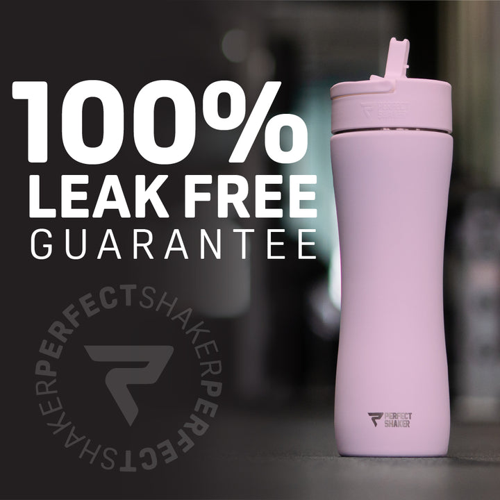 LUMA Stainless Steel Shaker Cup with Straw, 22oz