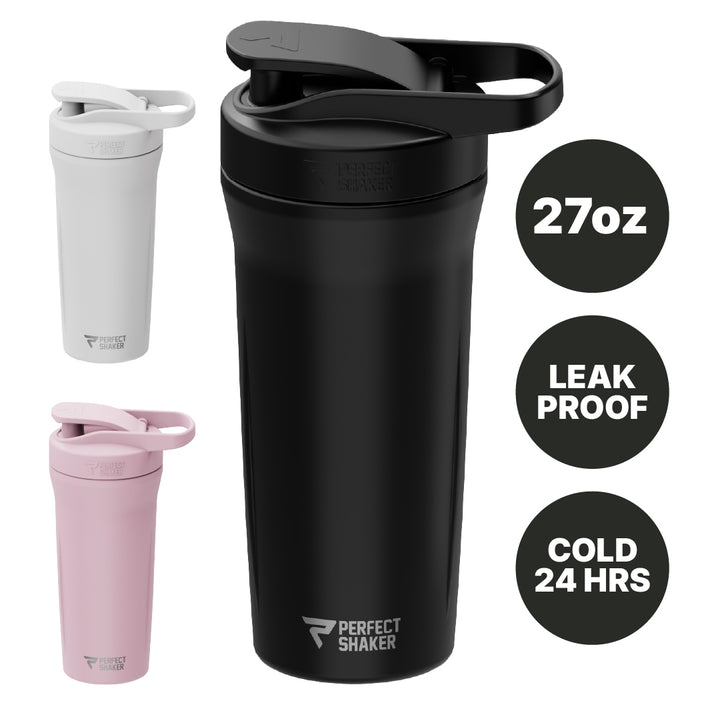 CUSTOM ACTIV Stainless Steel Shaker Cup, 27oz