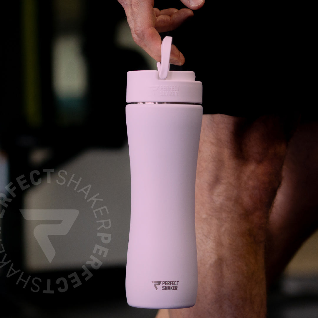 LUMA Stainless Steel Shaker Cup with Straw, 22oz