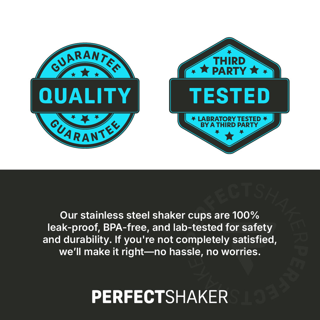 CUSTOM ACTIV Stainless Steel Shaker Cup, 27oz