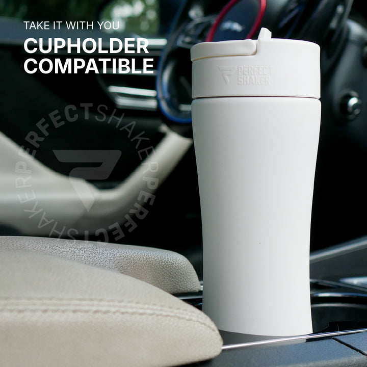 LUMA Stainless Steel Shaker Cup with Straw, 22oz