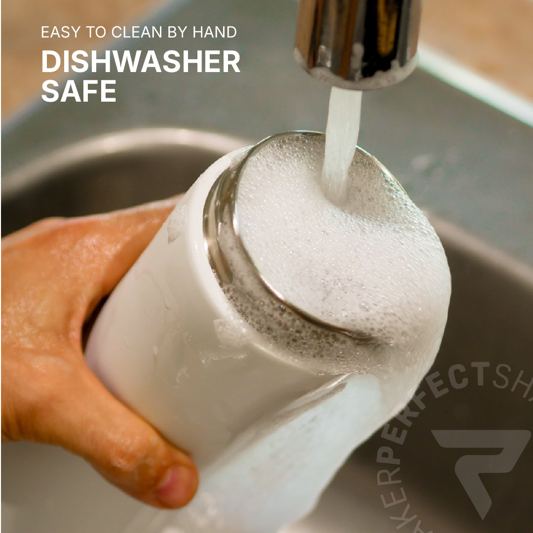 LUMA Stainless Steel Shaker Cup with Straw, 22oz