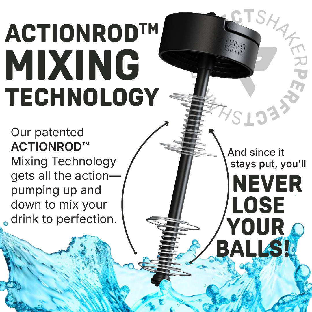 LUMA Stainless Steel Shaker Cup with Straw, 22oz