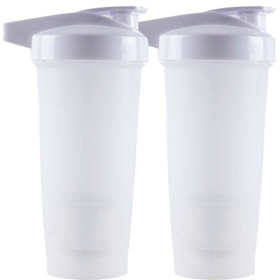 2 Pack Bundle, ACTIV Shaker Cups, 28oz, White, Performa USA