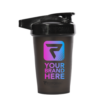 ACTIV Shaker Cup, 20oz, Black, Your Brand Here, Performa Custom
