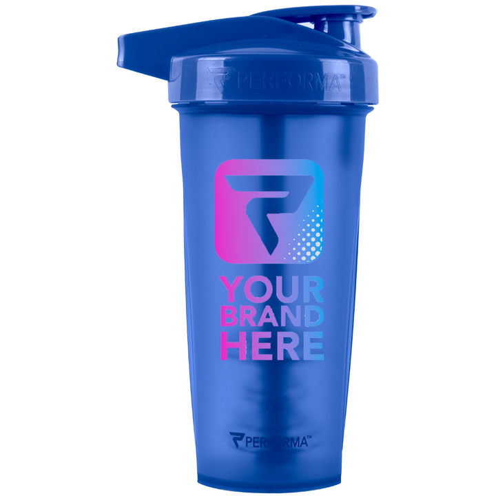 ACTIV Shaker Cup, 28oz, Royal Blue, Your Brand Here, Performa Custom USA