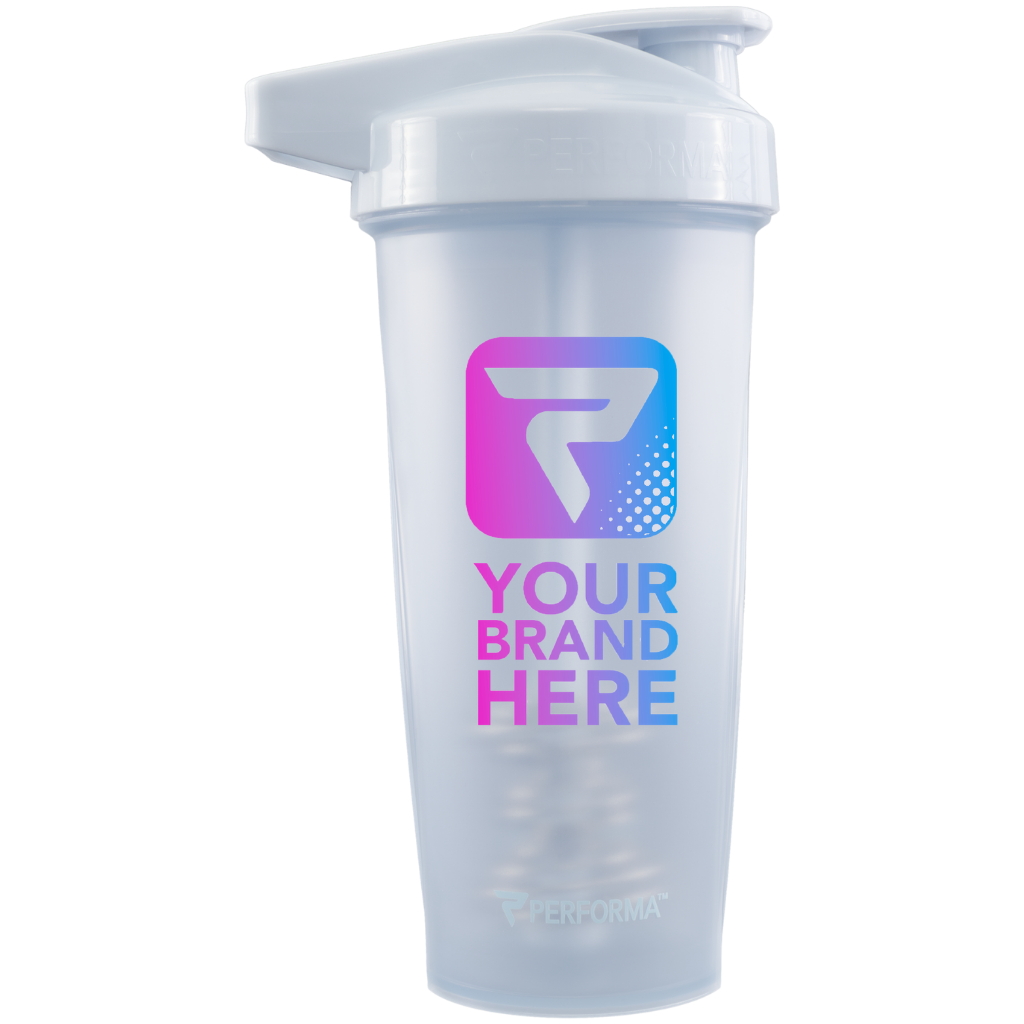 ACTIV Shaker Cup, 28oz, Serenity, Your Brand Here, Performa Custom