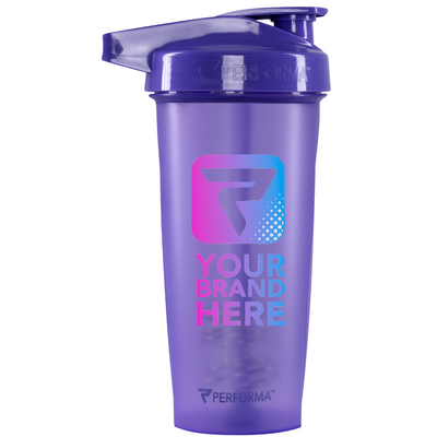 ACTIV Shaker Cup, 28oz, Ultra Violet, Your Brand Here, Performa Custom