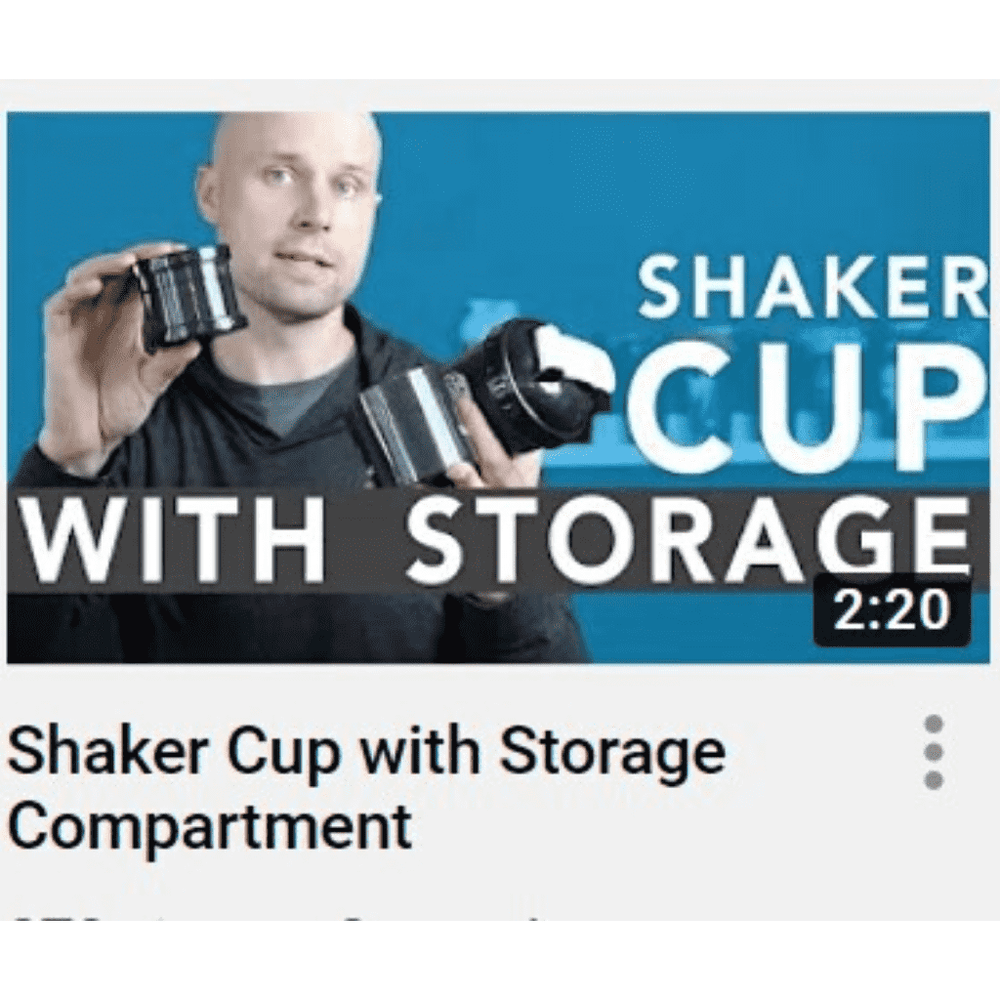 PLUS Shaker Cup, 24oz, Black - PERFORMA™ USA
