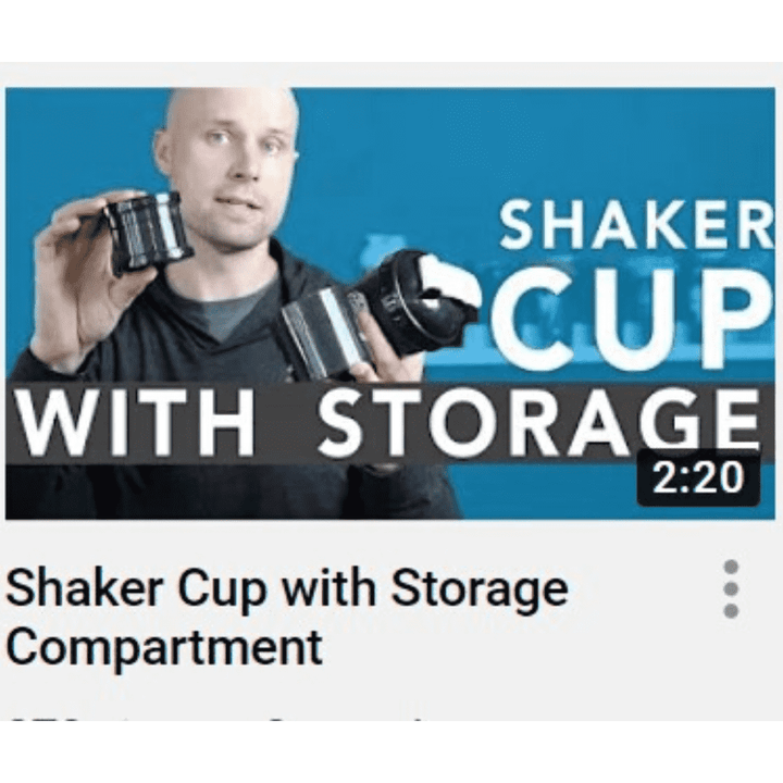 PLUS Shaker Cup, 24oz, Black - PERFORMA™ USA