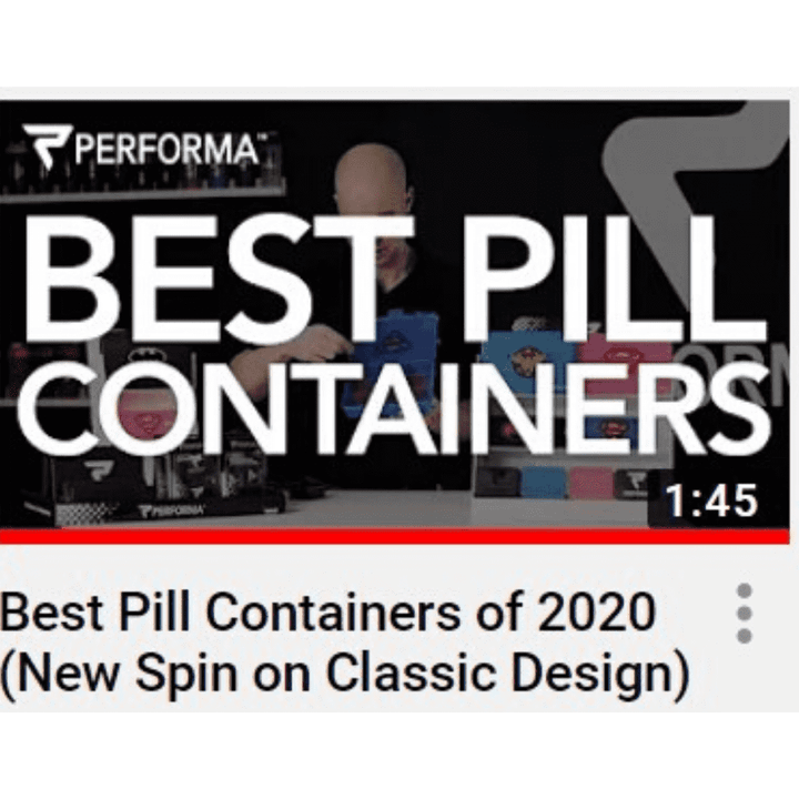 Chest Pill Container, Blue Raspberry - PERFORMA™ USA