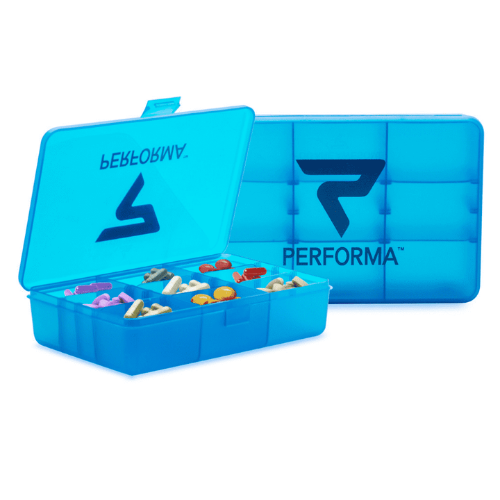 Chest Pill Container, Blue Raspberry - PERFORMA™ USA