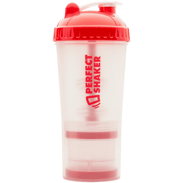 PLUS Shaker Cup, 24oz, Red on Clear - PERFORMA™ USA