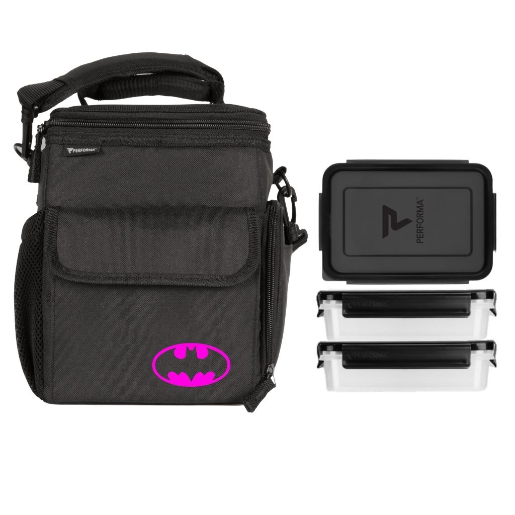 3 Meal Cooler Bag, DC Comics: Pink Batman, Performa USA