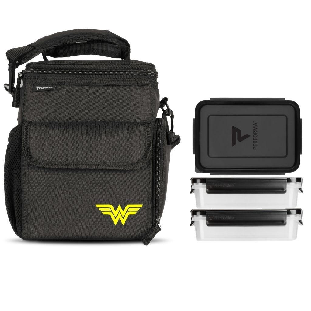 3 Meal Cooler Bag, DC Comics: Wonder Woman, Performa USA