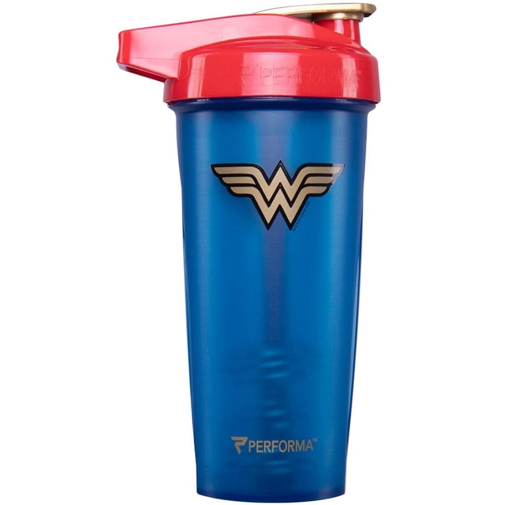 ACTIV Shaker Cup, 28oz, DC Comics: Wonder Woman, Blue, Performa USA