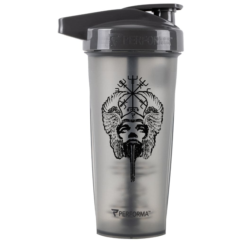 ACTIV Shaker Cup, 28oz, Norse Mythology Collection: Valkyrie, Slate, Performa USA