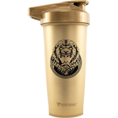 ACTIV Shaker Cup, 28oz, Greek Mythology Collection: Hercules, Gold, Performa USA
