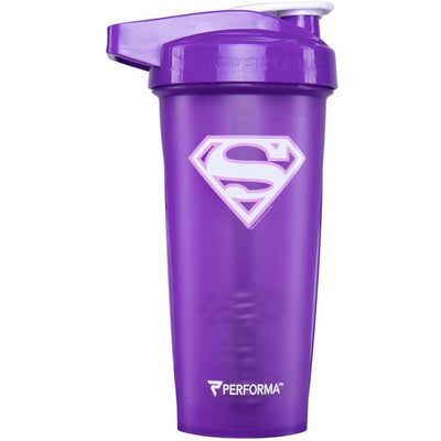 ACTIV Shaker Cup, 28oz, DC Comics: Supergirl, Purple, Performa USA