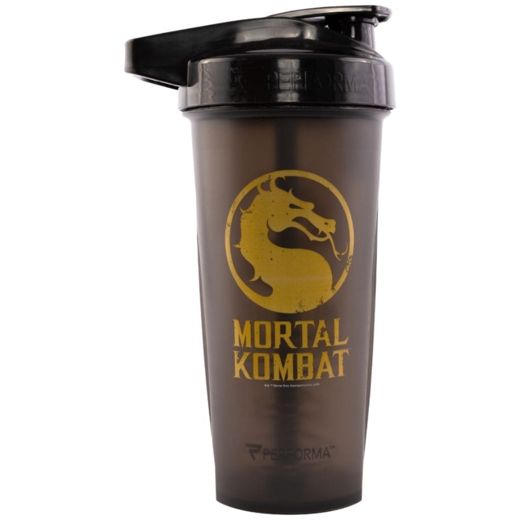 ACTIV Shaker Cup, 28oz, Mortal Kombat: Dragon Logo, Black, Performa USA