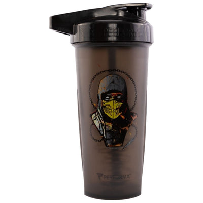 ACTIV Shaker Cup, 28oz, Mortal Kombat: Scorpion, Black, Performa USA