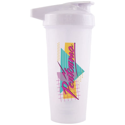 ACTIV Shaker Cup, 28oz, Throwback 90s, White, Performa USA